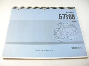 VOLVO G730B Motor Grader Tractor Engine Parts Manual Book Catalog OEM - Picture 1 of 3