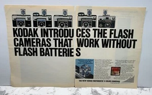Kodak Instamatic X Farbkameras Vintage Printwerbung 70er Fotografie Magicubes - Bild 1 von 7