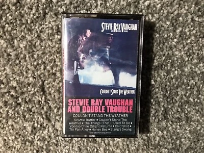 Stevie Ray Vaughan and Double Trouble Cassette-VG Condition,1984 See Description - Image 1 of 4
