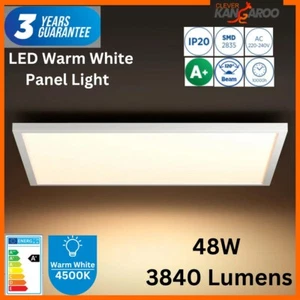 48W LED 4500kWarm White Ceiling Panel Light Suspended Durable Office Light 60x60 - Picture 1 of 6