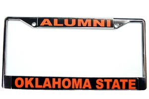 OKLAHOMA STATE Kennzeichenrahmen, Chrom poliert, ALUMNI/OKLAHOMA STATE 0352 - Bild 1 von 1