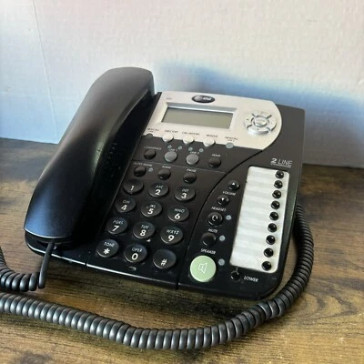 AT&T 2-line business office Speaker Phone telephone Model 992 - No AC Cord - Image 1 of 4