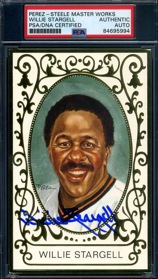 Willie Stargell PSA DNA Signed Perez Steele Master Works Ramly Autograph - Image 1 of 1