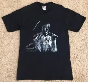 Vintage 2000 Selena Quintanilla Q Productions RARE Black T-Shirt Size Small - Picture 1 of 5