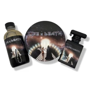 Life and Death Shaving Soap (FLS 3.0), Splash, and EDP - by First Line Shave (Pr - Picture 1 of 2