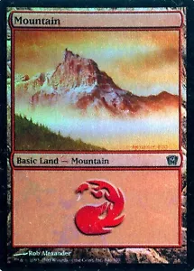 MTG - 9° Edizione - Mountain #346 - Foil - Varie condizioni - Foto 1 di 1