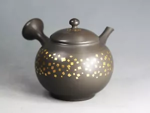 Tokoname Teapot Kyusu by Gisui, #gisui111, D102*H102mm, 360ml - Picture 1 of 10