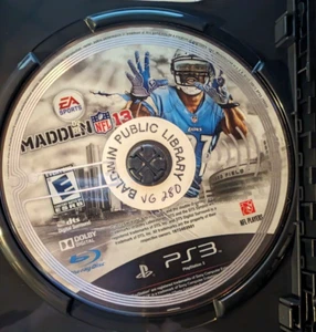 Madden 13 PlayStation 3 PS3 Video Game DISC ONLY VG - Picture 1 of 1