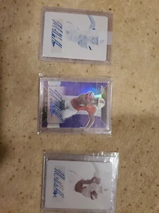 3-2018 Leaf Metal Draft 1/15 Purple Refractor + 2 plates Mark Walton Auto RC SP - Picture 1 of 7
