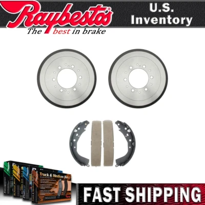Kit trasero tambores de freno y zapatas de freno para Toyota Tundra 2003 - Raybestos Foto 1 de 4