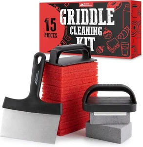 Griddle Cleaning Kit for Blackstone, Flat Top Grill Cleaning Kit with Grill Ston - Picture 1 of 7