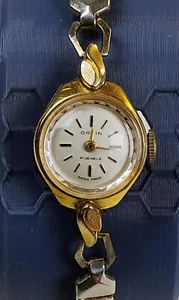 Vintage Orvin 17J Swiss Ladies Watch 10K RGP Bezel Runs Great Topps Band Sears - Picture 1 of 8