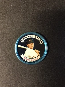 1964 Topps Mickey Mantle All Star coin # 131; Excellent condition! - Picture 1 of 2