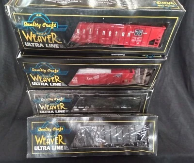 Weaver Trains Hopper Cars & Coal Car 4X Lot | NEW - Image 1 of 4