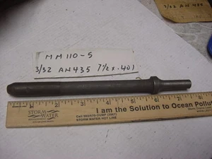 1x NEW Martin Aircraft Straight Rivet MM110-5 3/32 AN435 x 7 1/2 x .401 USA - Picture 1 of 18