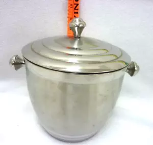 LENOX TUSCANY CLASSIC STAINLESS STEEL ICE BUCKET. - Picture 1 of 8