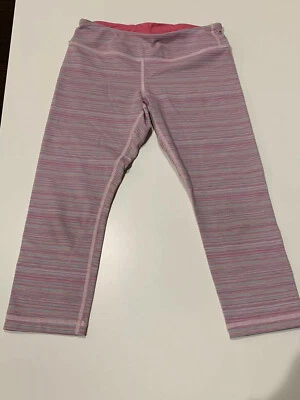 Lindos Pantalones Cortos Ivivva Niñas Lululemon Hechos Rosa Multicolor Talla 10 Yoga Foto 1 de 4
