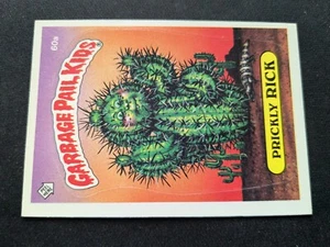 Pegatina Topps Garbage Pail Kid 1985 # 60a Prickly Rick - rompecabezas desordenado ** (ex/nm) - Imagen 1 de 3