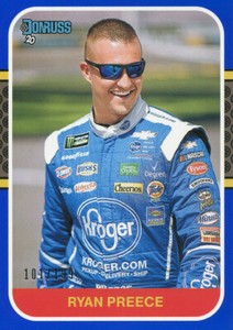 2020 PANINI DONRUSS RACING BLUE PARALLEL CARD (YOU PICK)