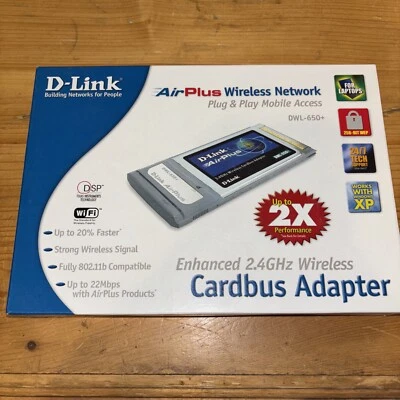 D-Link Air Plus Wireless Network Card DWL-650+ - Image 1 of 4