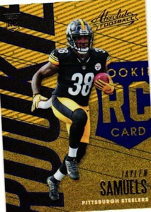 JAYLEN SAMUELS RC 2018 18 ABSOLUTE SPECTRUM #133 ROOKIE STEELERS SP - Picture 1 of 2