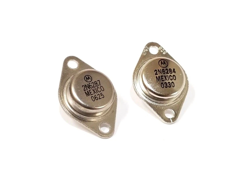 5Pairs For Motorola 2N6284/2N6287 Audio AMP Power Transistor TO-3
