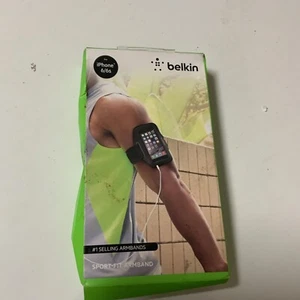 ☀️ Belkin Sport-Fit Plus Armband for iPhone 6 and 6s (Distress BOX - Picture 1 of 2
