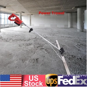 Vibrador de hormigón inalámbrico 21V superficie paleta eléctrica regla de cemento húmedo - Imagen 1 de 14