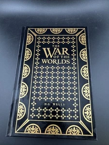 Krieg der Welten Gebundenes Buch H.G. Wells Black Leather Collectors Edition - Bild 1 von 3
