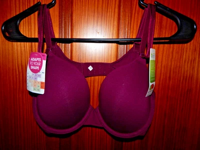 FRUIT OF THE LOOM SUJETADOR SE ADAPTA A TU FORMA, FORRO MEDIANO, SIN AROS, TALLA M, FT938, NUEVO CON ETIQUETAS Foto 1 de 4