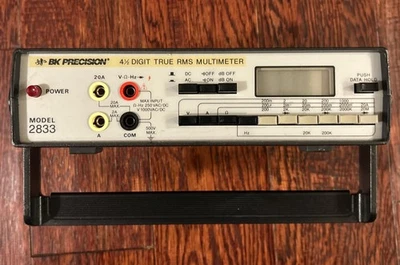 Multímetro BK Precision 2833 RMS sin adaptador Foto 1 de 4