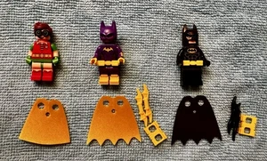 Batman Robin And Batgirl The Lego Batman Movie Lego Minifigures 70917 - Picture 1 of 1