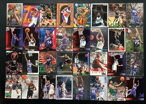 Glenn Robinson (lote de 32 tarjetas) con radiocontrol e insertos de novato Milwaukee Bucks EX-NrMint - Imagen 1 de 5