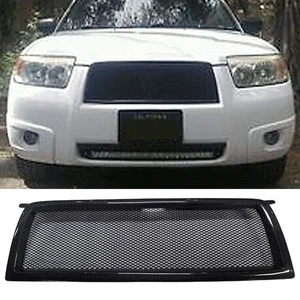Carbon Fiber Front Bumper Grille Honeycomb For Subaru Forester 2006-2008 2007 - Bild 1 von 11