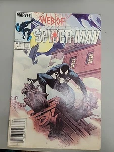 Web of Spiderman 1 1984 First Appearance Of Vulturians Key - Picture 1 of 12