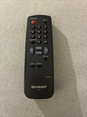 Controle remoto de TV SHARP G1324SA genuíno para G1342SB G1339SA TESTADO MISSIN BACK - Imagem 1 de 2