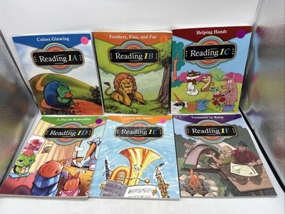Bob Jones Reading 1 Student Set of 6 Readers (4th Edition) 1st Grade - Image 1 of 4