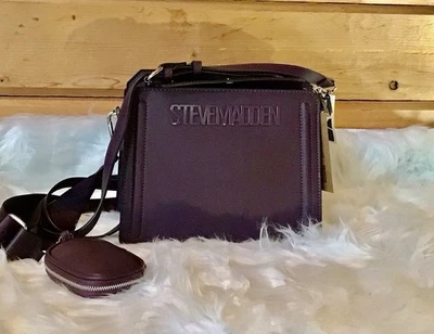 Женская сумка Steve Madden Evelyn BEVELYNN In Beet Root новая с ценниками! - Изображение 1 из 4
