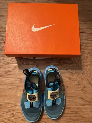 Nike Flex Runner 2 Lil (PSV) Kids 11.5.  Mineral azul-petróleo/cromo.  DV3101 300.  Novo - Imagem 1 de 4