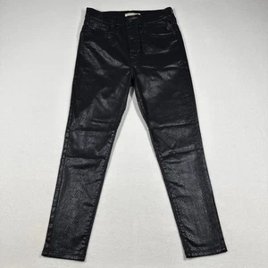 Levi’s Mile High Super Skinny Extra High Slim Snake Print Jeans Pants 30 - Picture 1 of 16