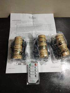 Bethlehem Lights S/4 Color Flip Fairy Lights with Remote Green Wire - Picture 1 of 12