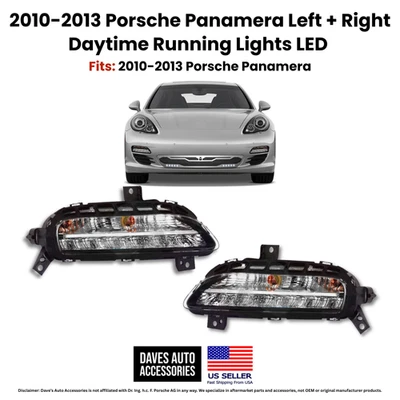 Par de lámparas LED L R 970.1 2010-2013 Porsche Panamera DRL repuesto Foto 1 de 4