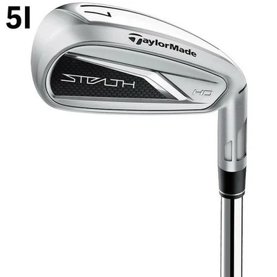 TaylorMade STEALTH HD Iron 5I 23.5 KBS MAX MT80 Stiff Flex Steel Shaft RH - Image 1 of 4