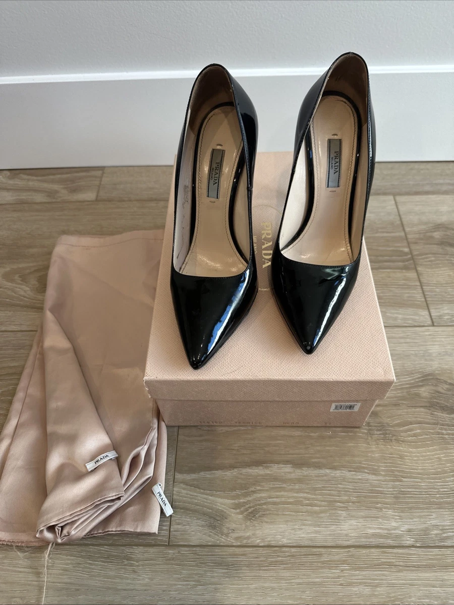 PRADA Patent Leather Pump Stiletto Heels for Women for sale | eBay