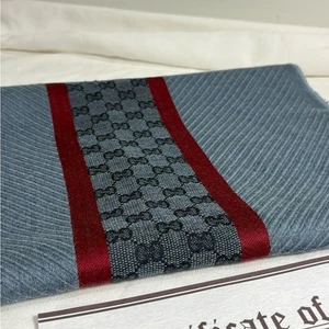 Original GUCCI Wolle und Seide Schal 72x15" mit Zertifikat - Bild 1 von 10