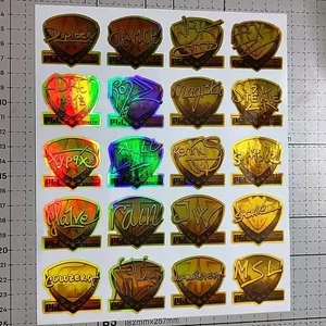 20 Gold Krakow 2017 Stickers - CSGO Holographic stickers - Counter Strike CS2 - Picture 1 of 1