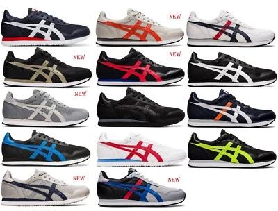 SCARPE ASICS TIGER RUNNER SHOES MEXICO 66 UOMO DONNA NERO BLU 1191A207 SNEAKER