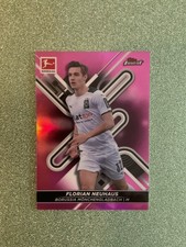 2021-22 Topps Finest Bundesliga Florian Neuhaus Pink Refractor /300