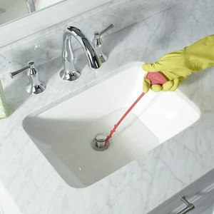 2 PACK OF DRAIN CLEANING TOOL REMOVE UNCLOG SINK DRAIN BATH HAIR FLEXIBLE - Picture 1 of 3