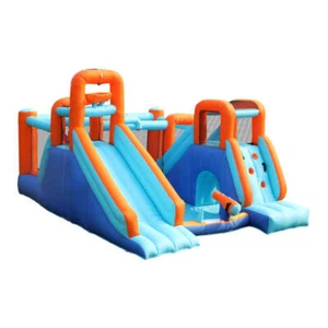 AirMyFun Inflatable Water Slide Castle with 12 Play Zones - Picture 1 of 7